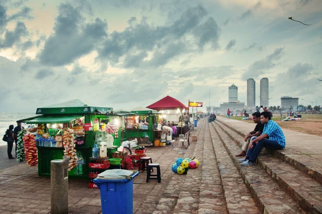 Galle Face Green Colombo Sri Lanka