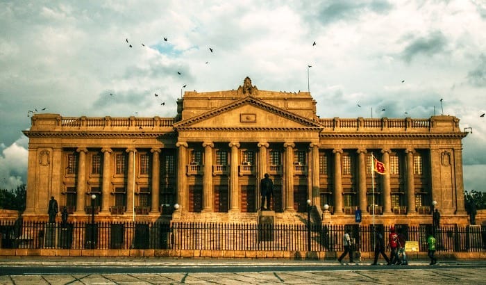 Old Parliament Building- Galle Face Green Colombo Sri Lanka