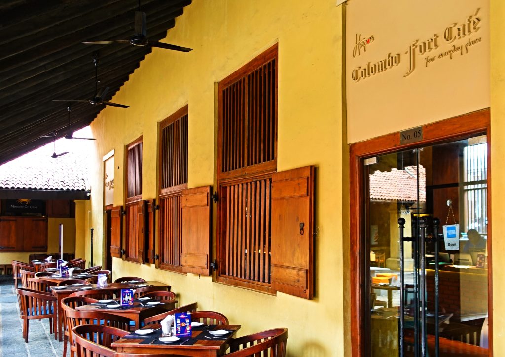 Old Dutch Hospital and shopping precinct in Colombo, Sri Lanka.