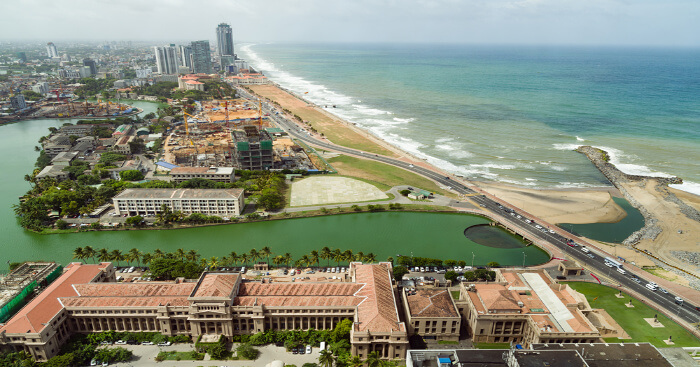 Galle Face Green Colombo Sri Lanka