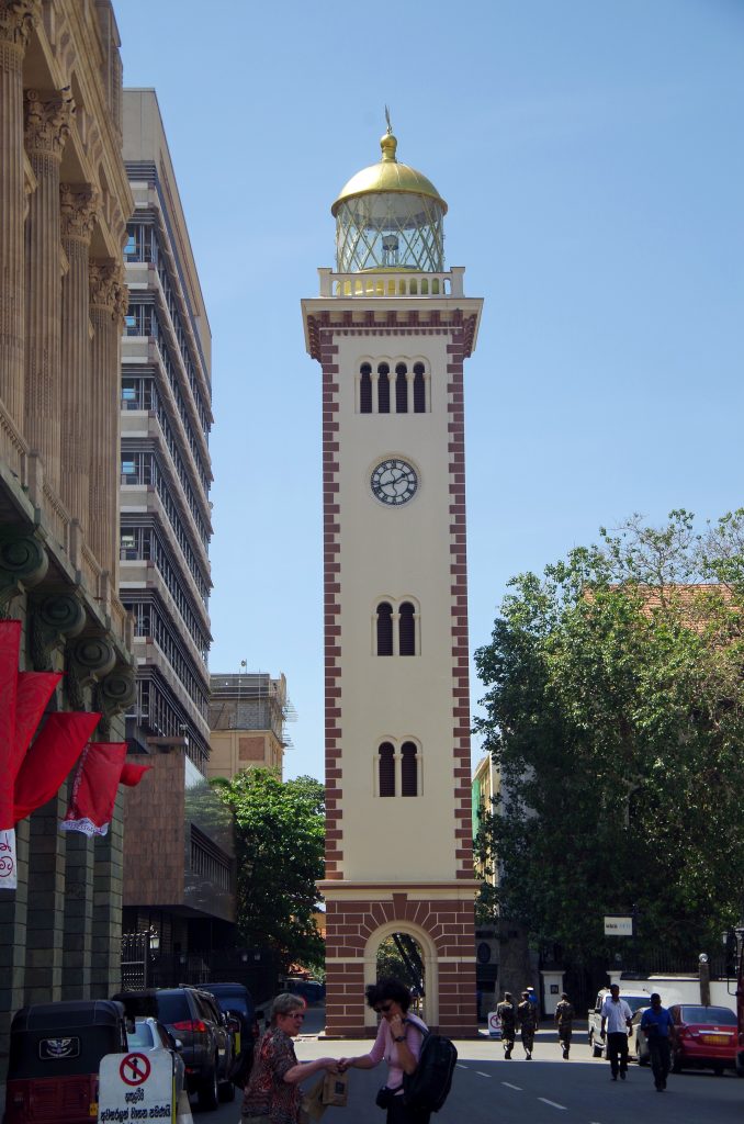 The Lighthouse Clock Tower-Galle Face Green Colombo Sri Lanka