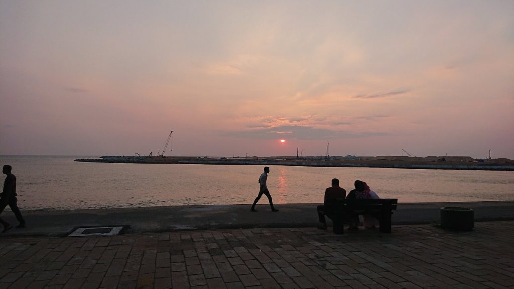 Galle Face Green Colombo Sri Lanka