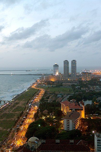 Galle Face Green Colombo Sri Lanka