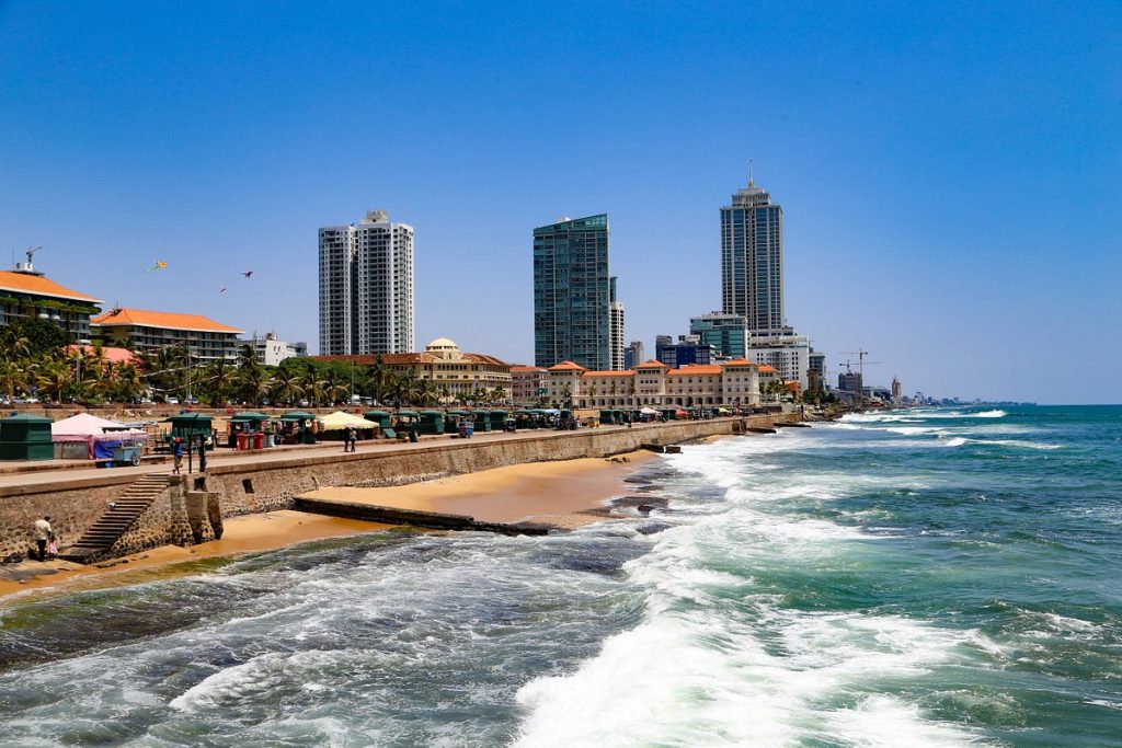 Galle Face Green Colombo Sri Lanka