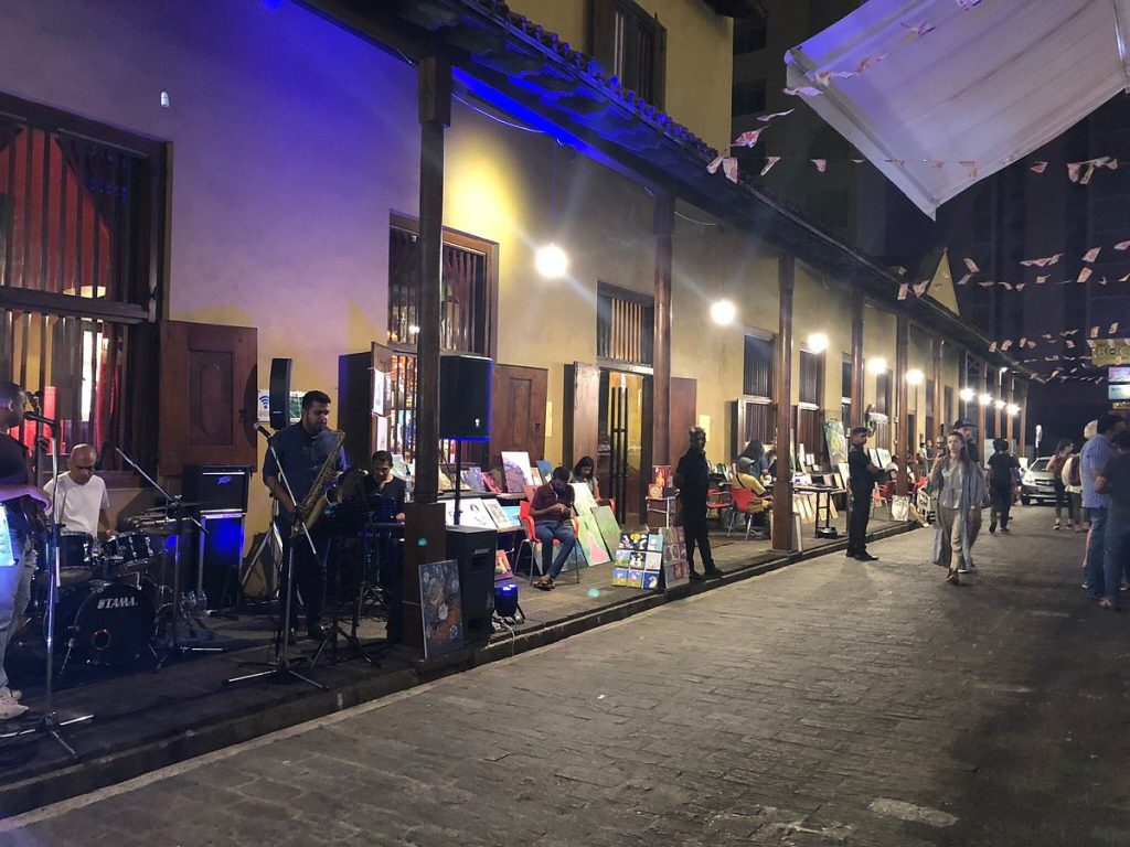 Old Dutch Hospital and shopping precinct in Colombo, Sri Lanka.