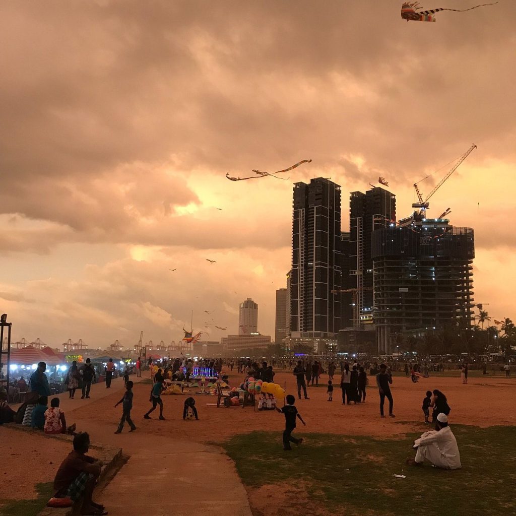 Galle Face Green Colombo Sri Lanka