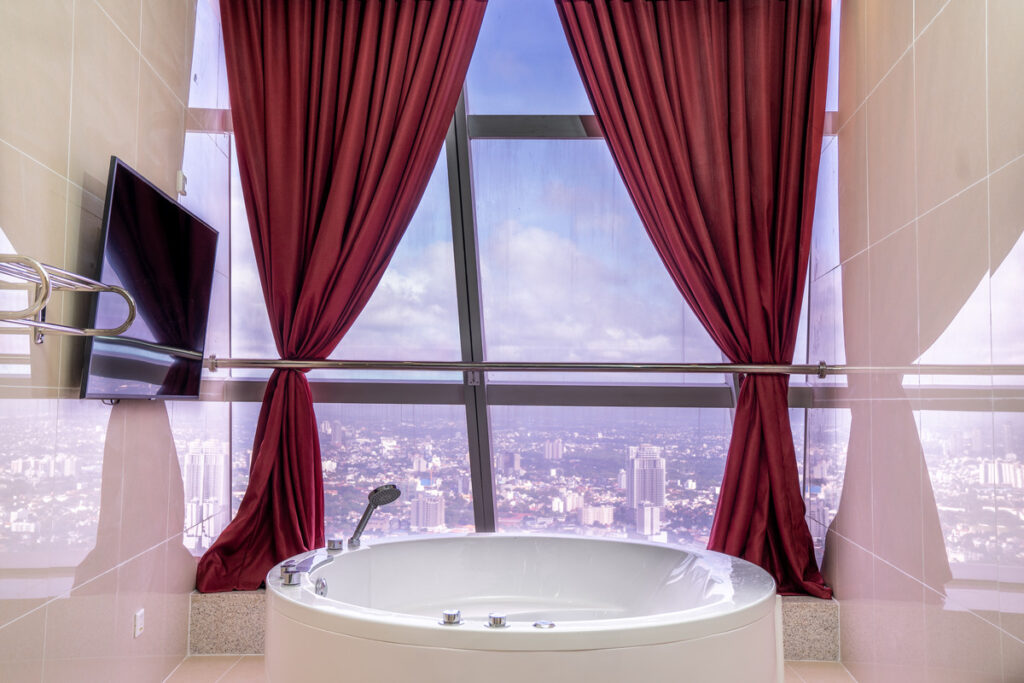 The six luxury suites of Lotus Tower