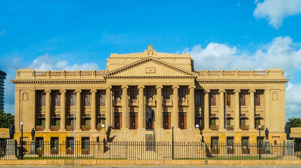 The Old Parliament Building stands as a testament to Sri Lanka's rich colonial history and its journey towards independence