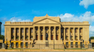 The Old Parliament Building stands as a testament to Sri Lanka's rich colonial history and its journey towards independence