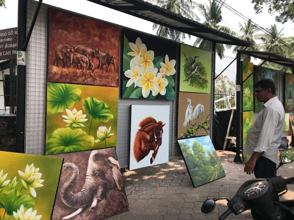 Green Path - Open-Air Art Market - Colombo