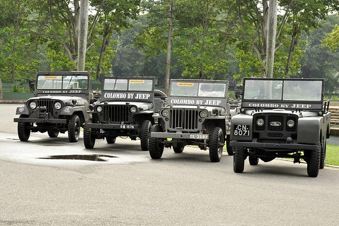 Colombo City Tour by War Jeep - The 1942 Open-Top Jeep: Your Best Seat for Photos and People-Watching