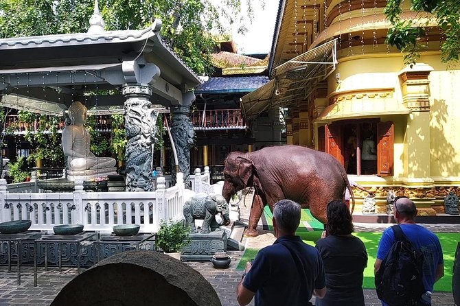 Colombo TUK TUK CITY Tours -Sightseeing Entry Fees - Temples and churches: Sri Ponnampalamleswar, Sri Kathirvelautha, Gangarama, and Wolfenden