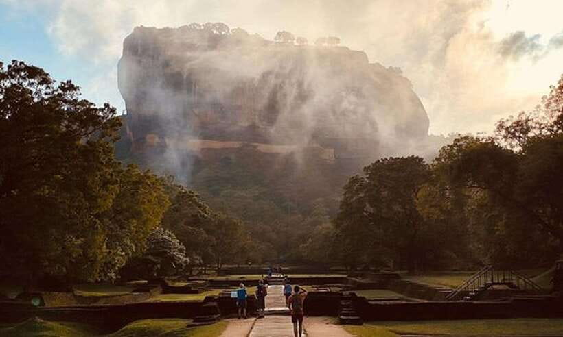 From Colombo: Sigiriya Rock Sunrise Climb with Dambulla … - Sigiriya Rock at Sunrise: The Torchlight Part Matters