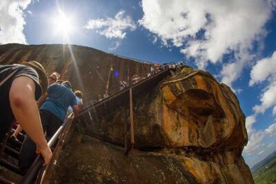 Sigiriya and Dambulla Tour (All Inclusive) - Sigiriya Rock Fortress: steps, the lion gateway, and that cliffside drama