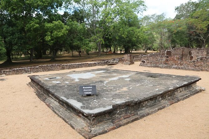 Three Ancient Kingdoms Tour | from Colombo - Stop 3: Panduwasnuwara Kingdom and Panda Wewa irrigation