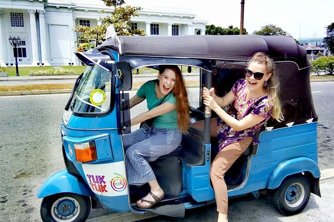 Tuk Tuk Private Safari Tour Exploring Sri Lanka's Capital Colombo - Lotus Tower stop: big skyline viewing, with an extra cost